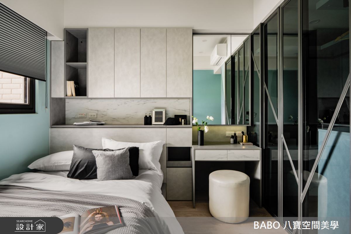 30坪新成屋(5年以下)＿混搭風臥室案例圖片＿八寶空間美學＿八寶_縵縵之10