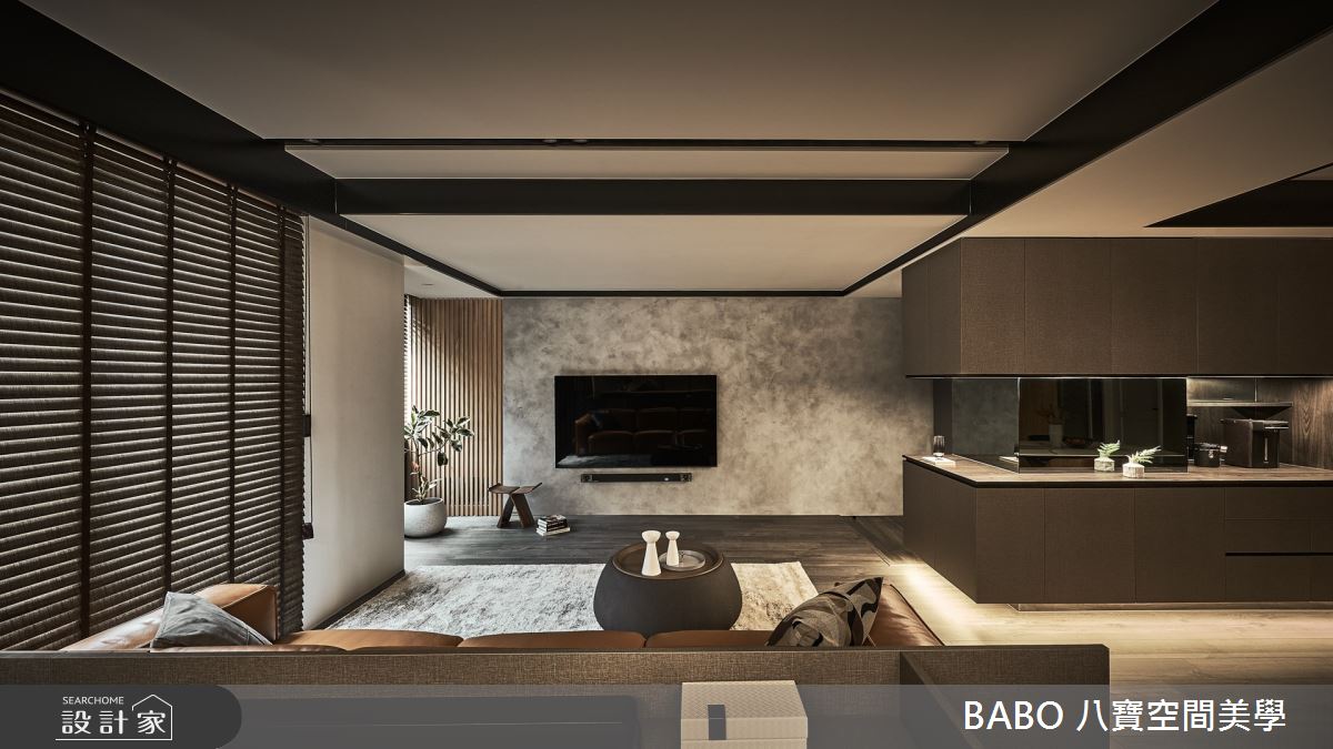 35坪中古屋(5~15年)＿現代風客廳案例圖片＿八寶空間美學＿八寶_語默之7