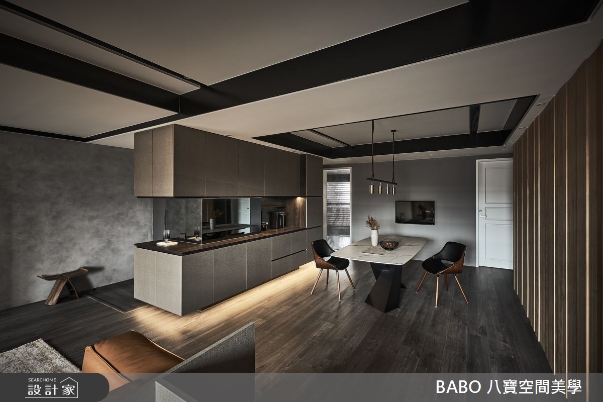 35坪中古屋(5~15年)＿現代風餐廳案例圖片＿八寶空間美學＿八寶_語默之11