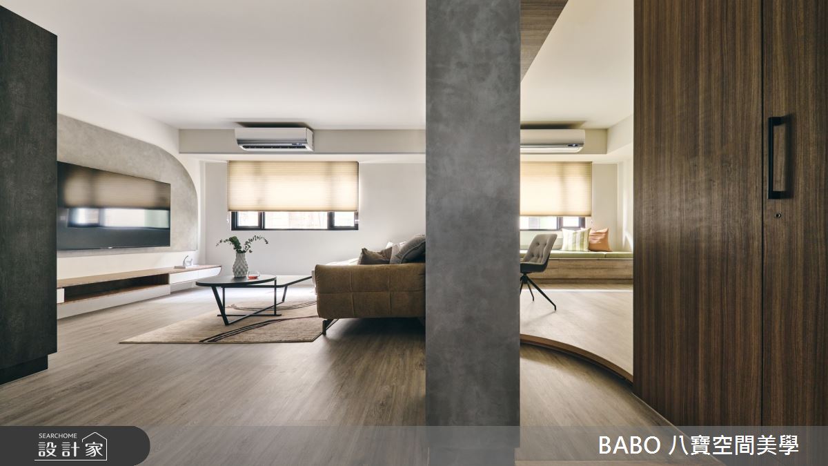 80坪中古屋(5~15年)＿混搭風客廳案例圖片＿八寶空間美學＿八寶_拂煦之7