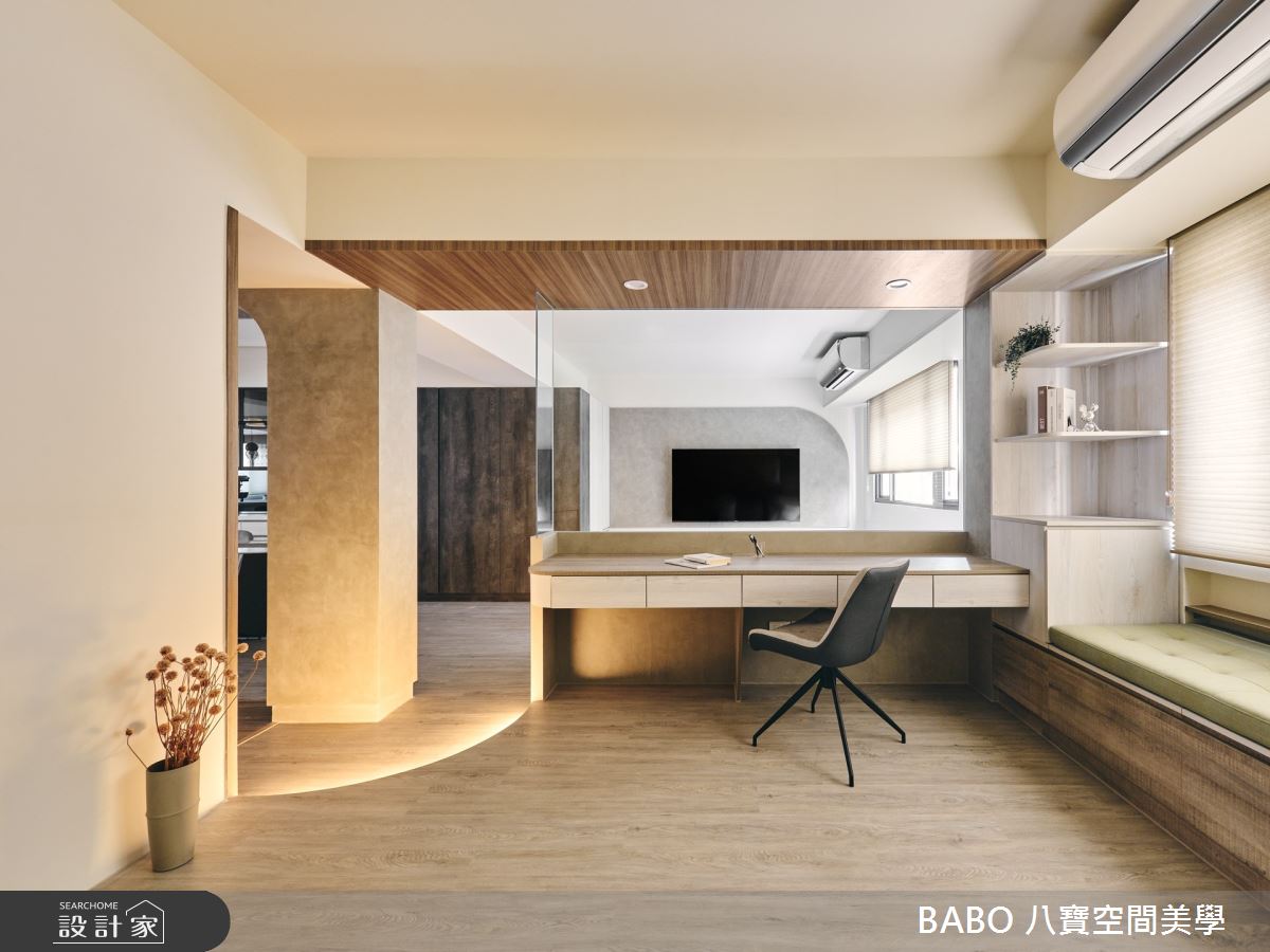 80坪中古屋(5~15年)＿混搭風書房案例圖片＿八寶空間美學＿八寶_拂煦之9