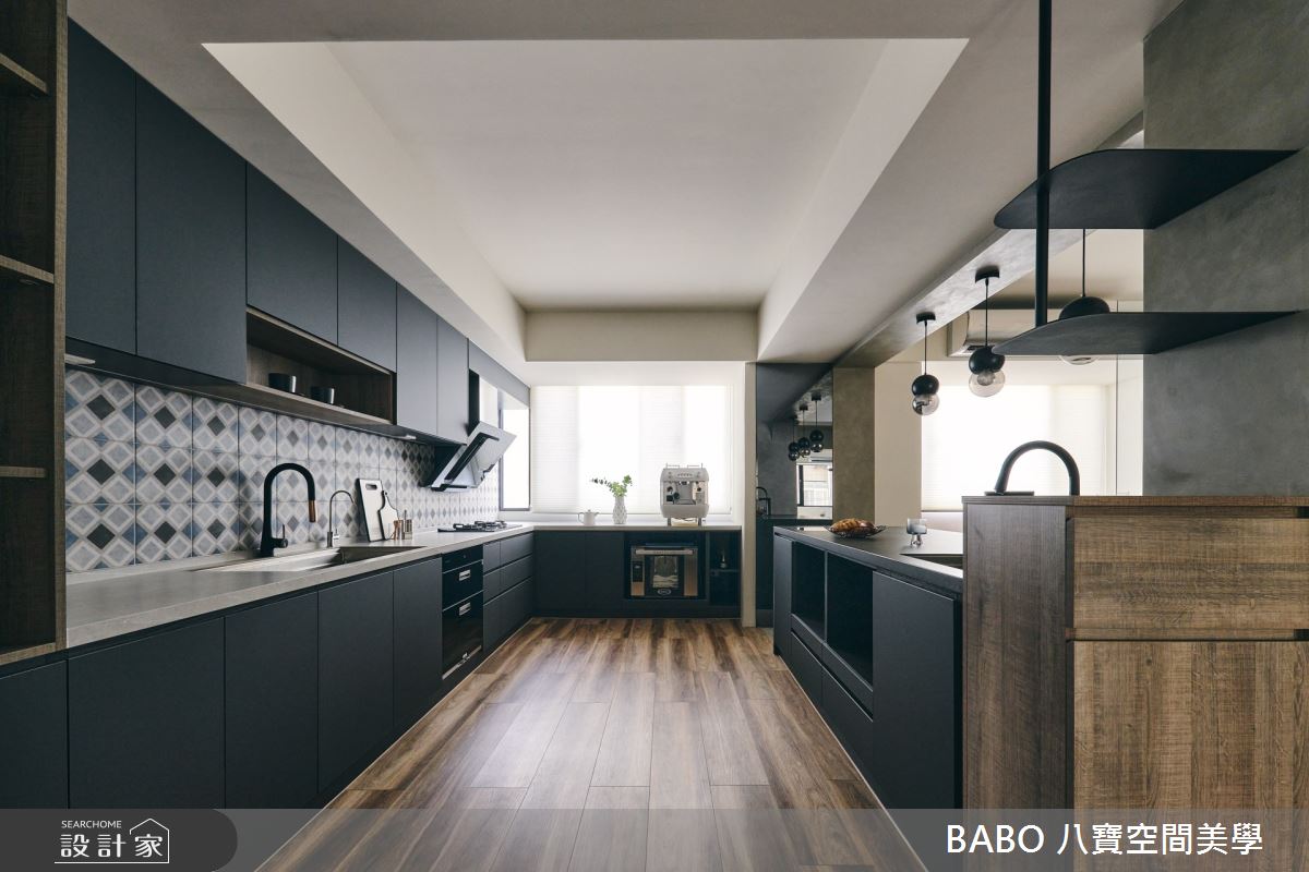 80坪中古屋(5~15年)＿混搭風廚房案例圖片＿八寶空間美學＿八寶_拂煦之14