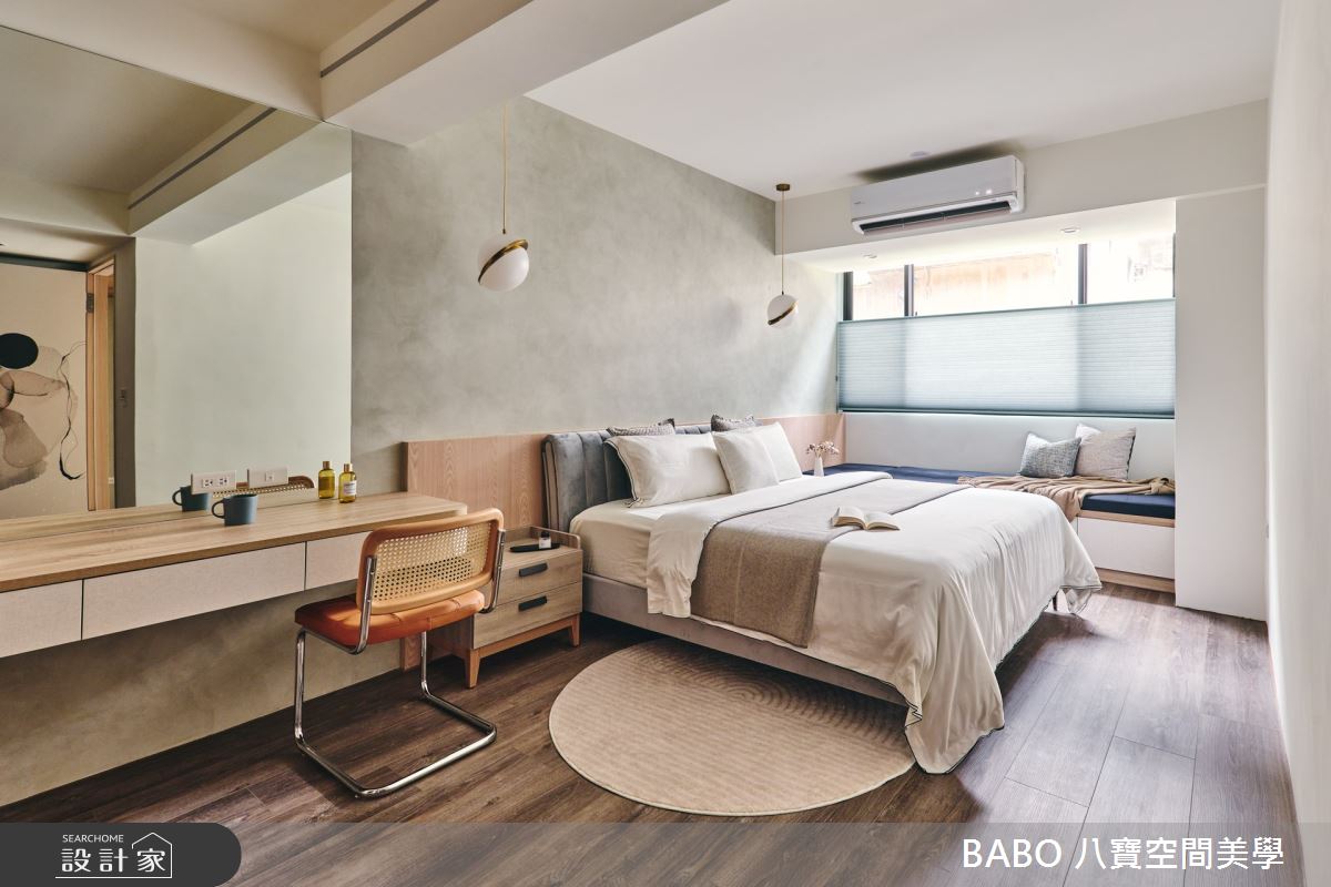 80坪中古屋(5~15年)＿混搭風臥室臥榻案例圖片＿八寶空間美學＿八寶_拂煦之4165