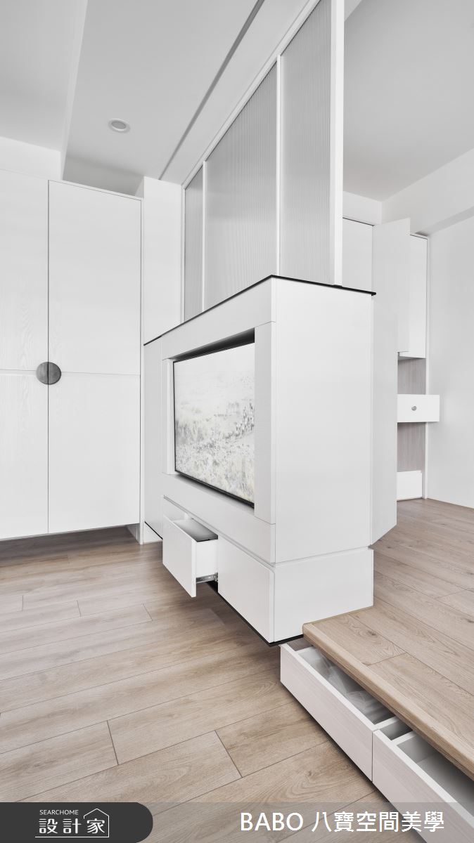 15坪新成屋(5年以下)＿新日式風客廳案例圖片＿八寶空間美學＿八寶_勻淨之13