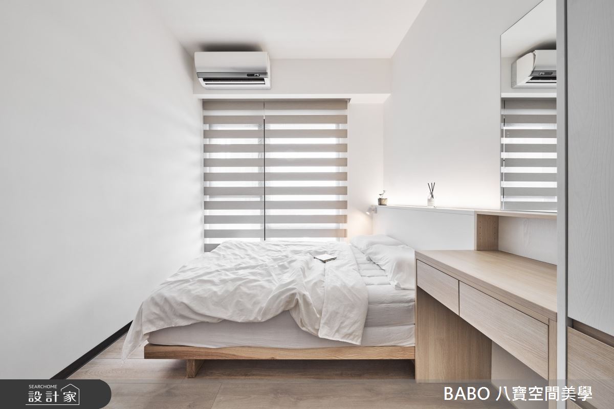 15坪新成屋(5年以下)＿新日式風臥室案例圖片＿八寶空間美學＿八寶_勻淨之14