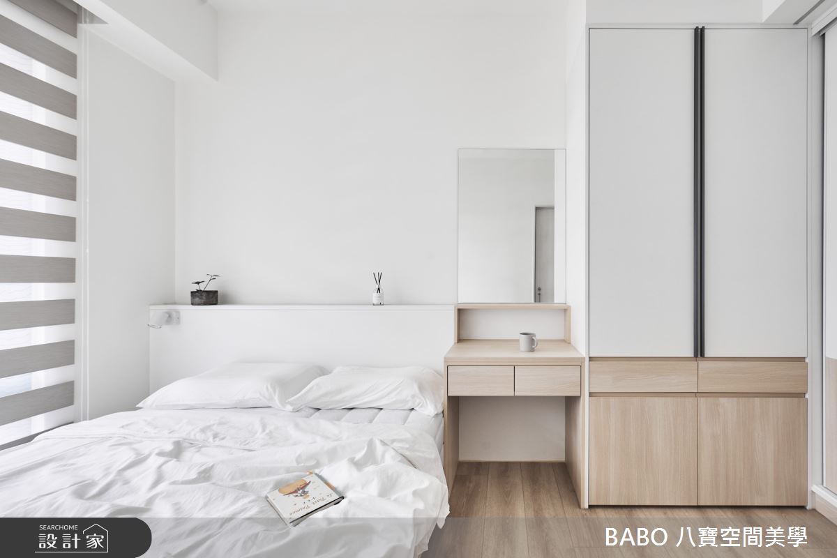 15坪新成屋(5年以下)＿新日式風臥室案例圖片＿八寶空間美學＿八寶_勻淨之15