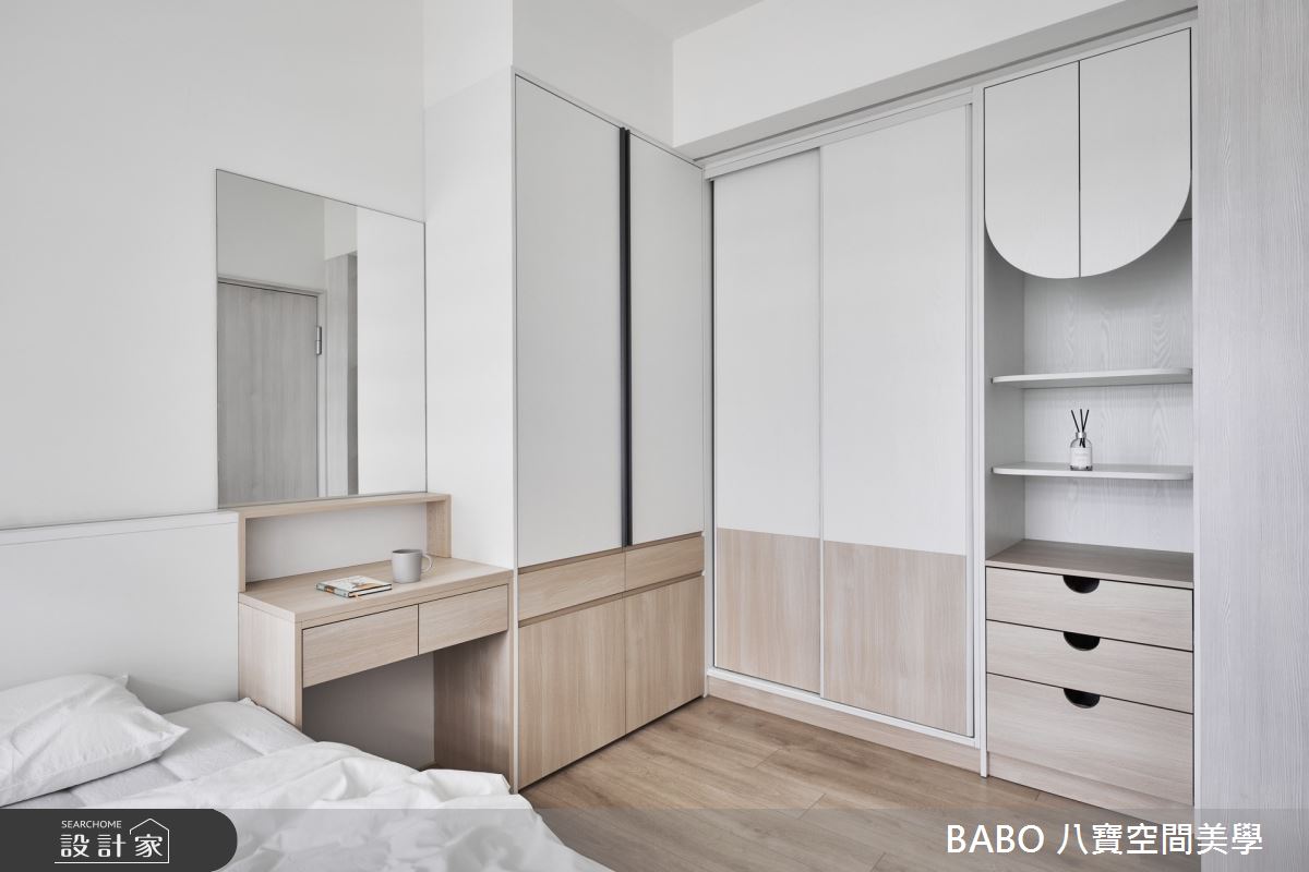 15坪新成屋(5年以下)＿新日式風臥室案例圖片＿八寶空間美學＿八寶_勻淨之16