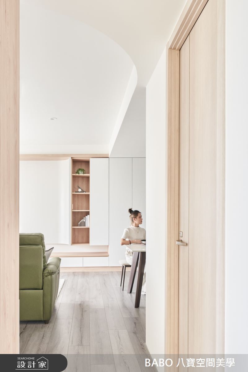 23坪新成屋(5年以下)＿日式無印風走廊案例圖片＿八寶空間美學＿八寶_森呼吸之9
