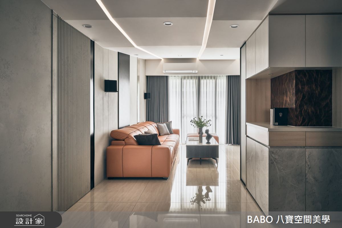 30坪預售屋＿現代風客廳案例圖片＿八寶空間美學＿八寶_韶光之6