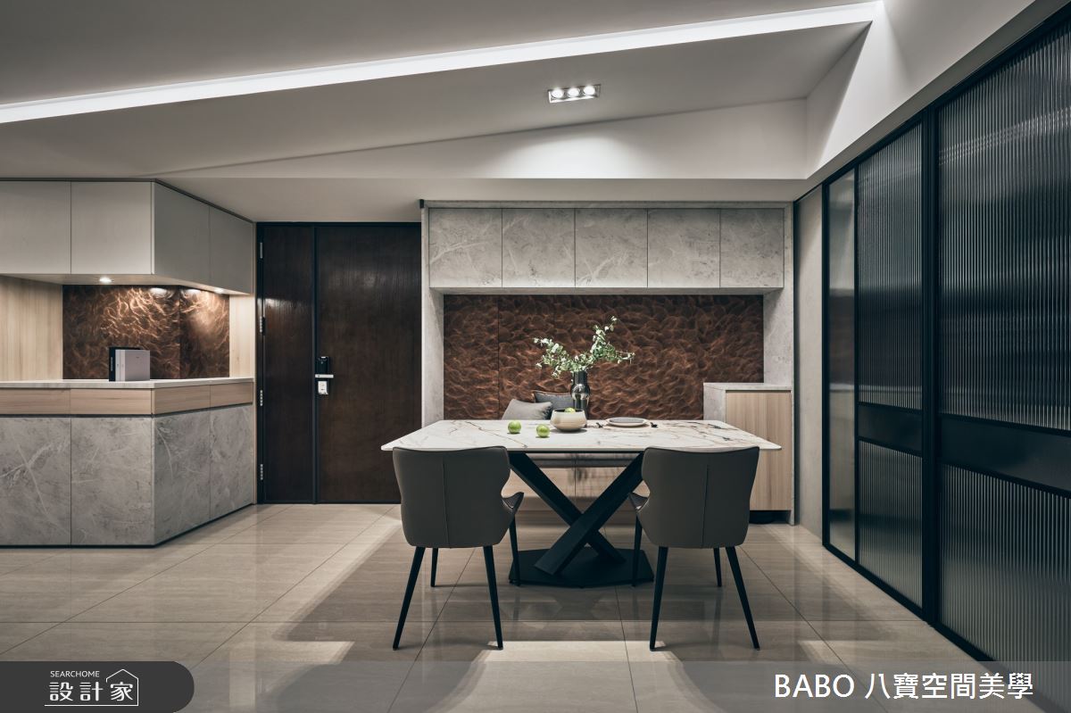 30坪預售屋＿現代風玄關餐廳案例圖片＿八寶空間美學＿八寶_韶光之3