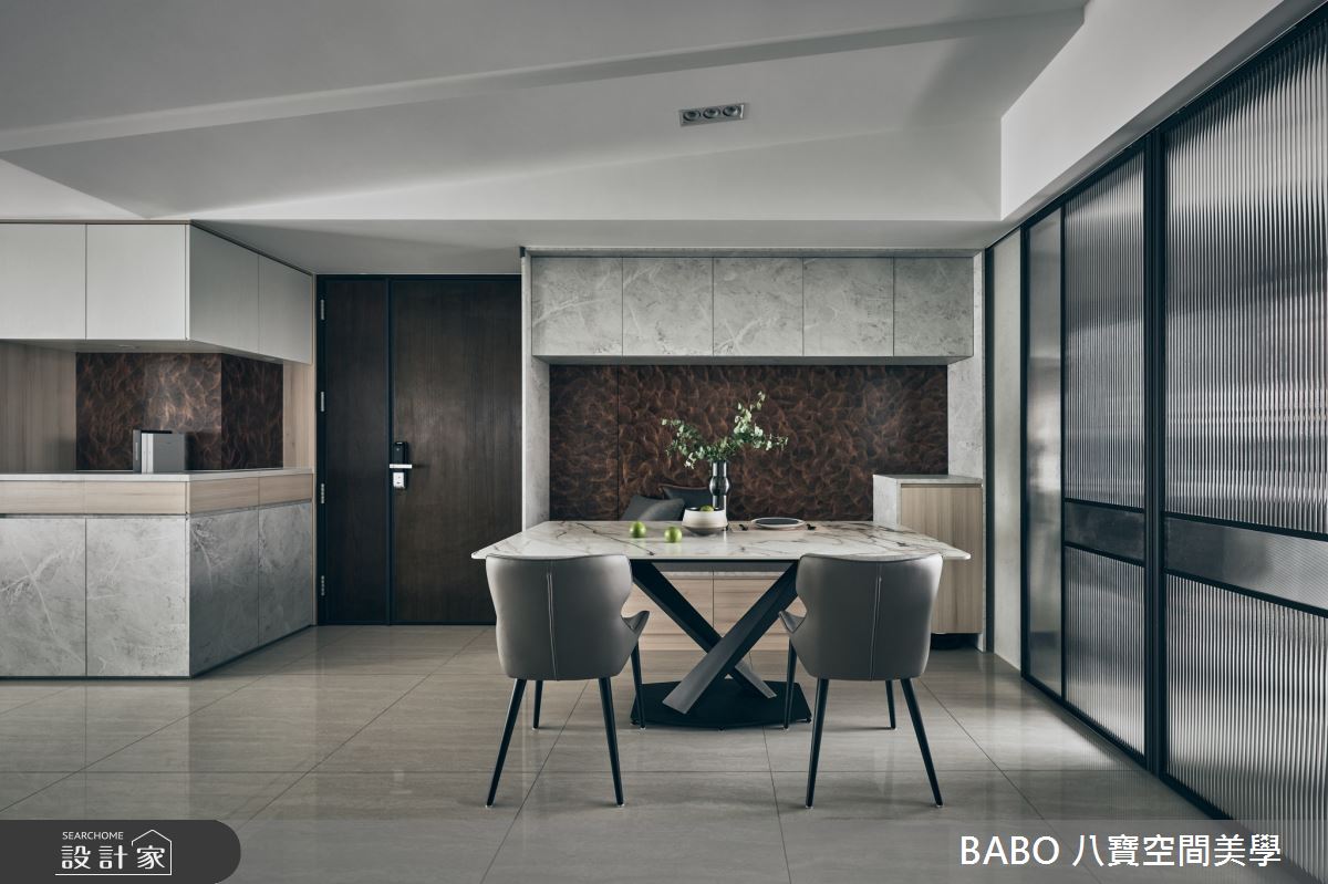 30坪預售屋＿現代風玄關餐廳案例圖片＿八寶空間美學＿八寶_韶光之2