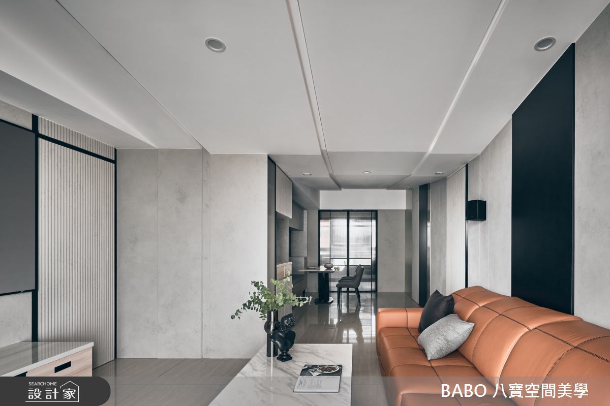 30坪預售屋＿現代風客廳餐廳案例圖片＿八寶空間美學＿八寶_韶光之10