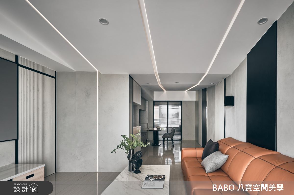 30坪預售屋＿現代風客廳餐廳案例圖片＿八寶空間美學＿八寶_韶光之11