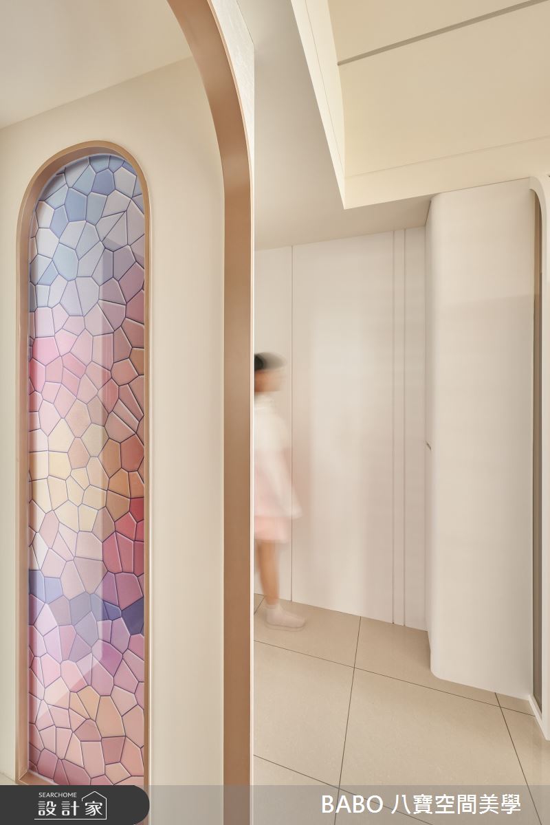 17坪新成屋(5年以下)＿輕古典玄關案例圖片＿八寶空間美學＿八寶_怡家之3