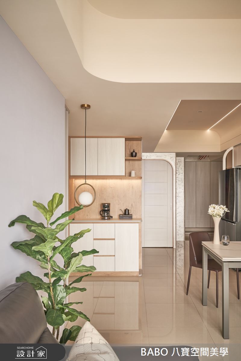 17坪新成屋(5年以下)＿輕古典客廳餐廳案例圖片＿八寶空間美學＿八寶_怡家之7