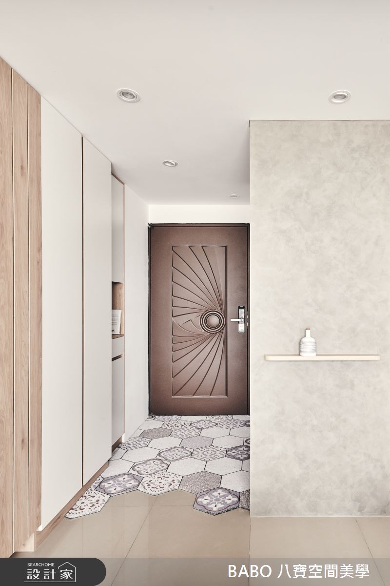 12坪新成屋(5年以下)＿日式無印風玄關案例圖片＿八寶空間美學＿八寶_小日子之1