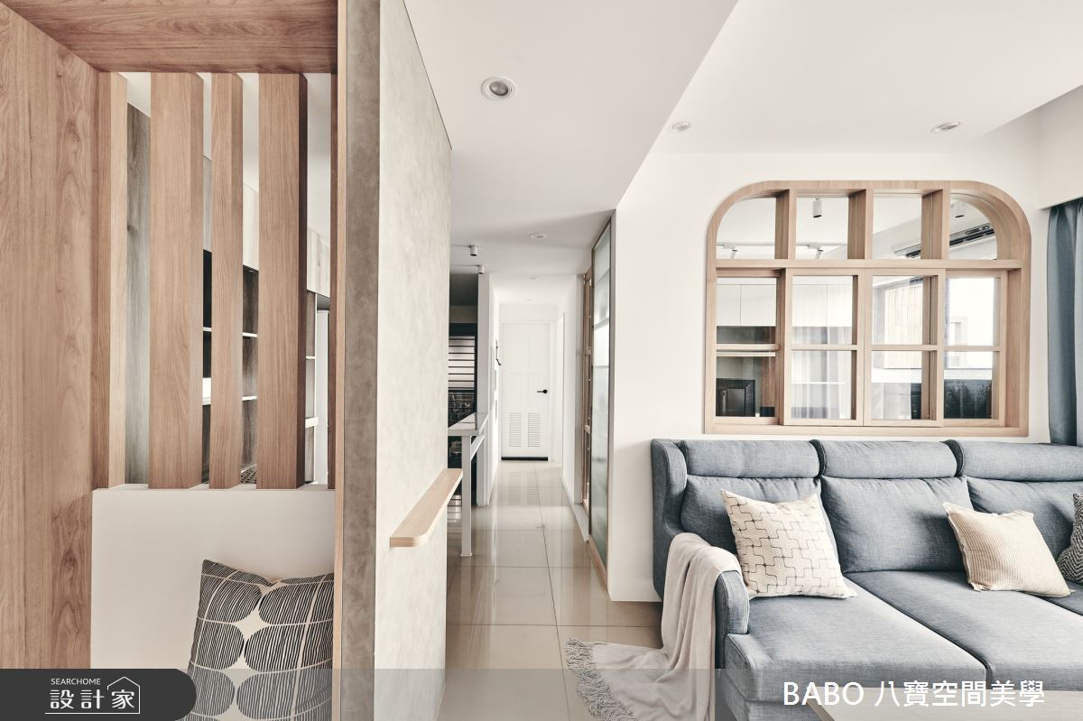 12坪新成屋(5年以下)＿日式無印風玄關客廳案例圖片＿八寶空間美學＿八寶_小日子之4