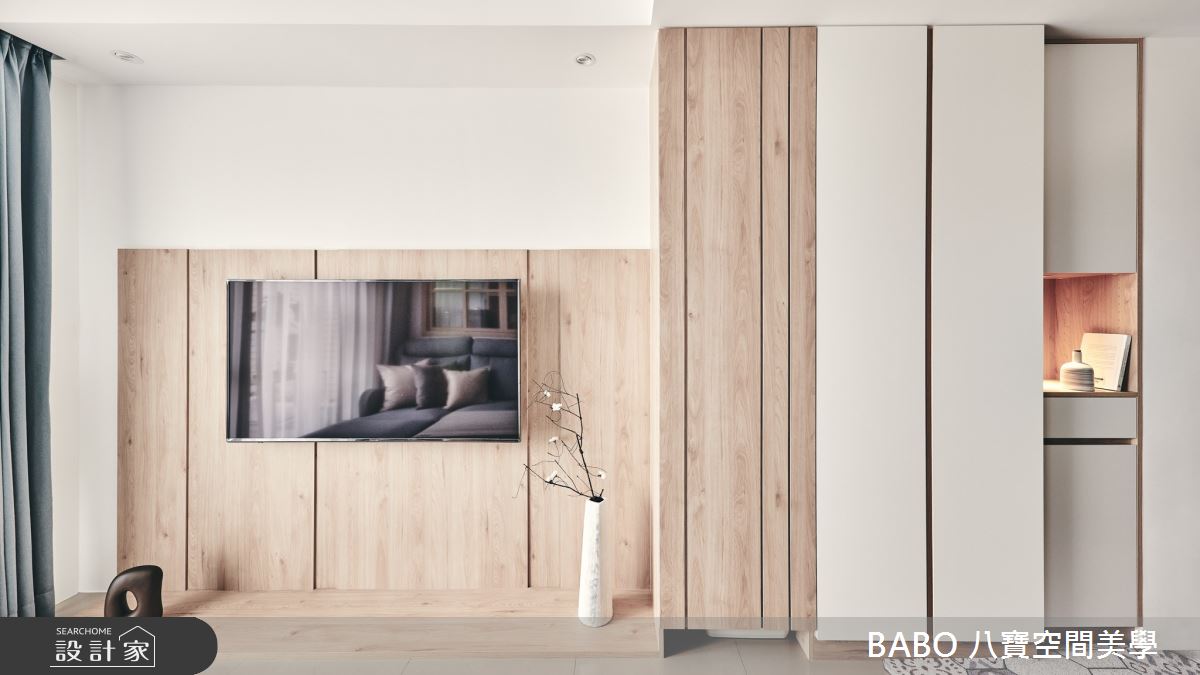 12坪新成屋(5年以下)＿日式無印風玄關客廳案例圖片＿八寶空間美學＿八寶_小日子之6