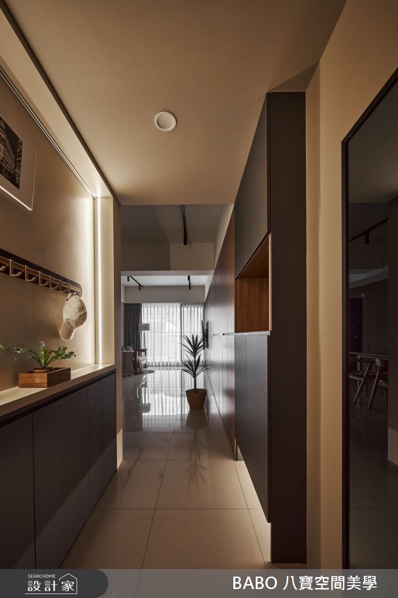 新成屋(5年以下)＿混搭風玄關案例圖片＿八寶空間美學＿八寶_沉境之1