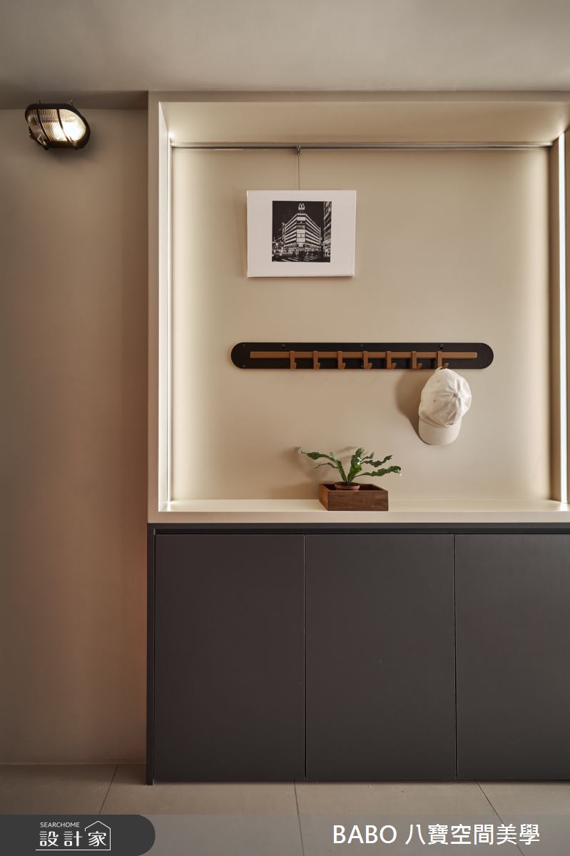 新成屋(5年以下)＿混搭風玄關案例圖片＿八寶空間美學＿八寶_沉境之2