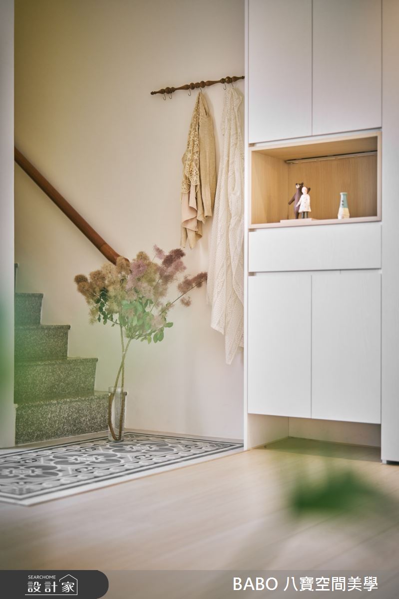 24坪中古屋(5~15年)＿日式風玄關樓梯案例圖片＿八寶空間美學＿八寶_瑪麗の家之6
