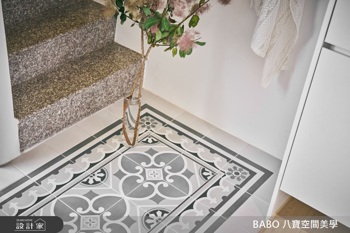 24坪中古屋(5~15年)＿日式風玄關樓梯案例圖片＿八寶空間美學＿八寶_瑪麗の家之7