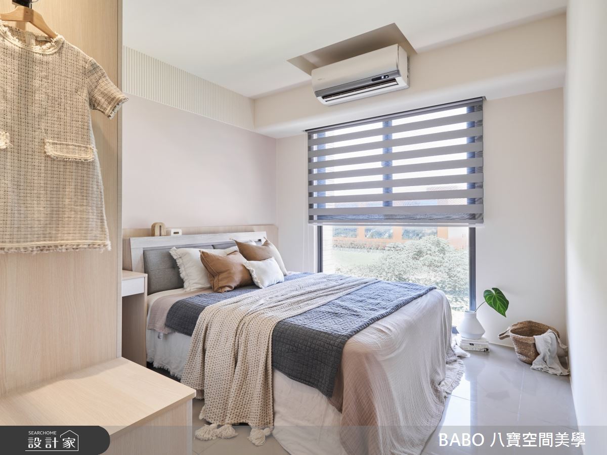 21坪新成屋(5年以下)＿北歐風臥室案例圖片＿八寶空間美學＿八寶_新森活_北歐小清新之18