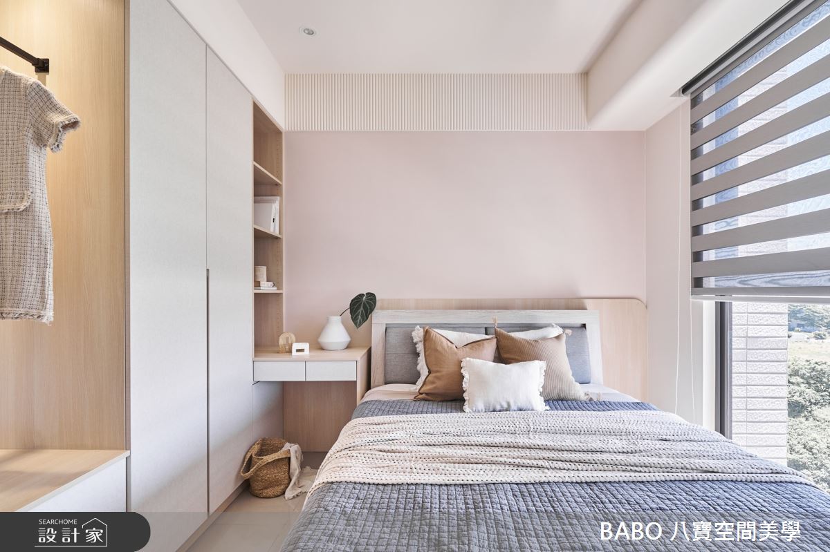 21坪新成屋(5年以下)＿北歐風臥室案例圖片＿八寶空間美學＿八寶_新森活_北歐小清新之19