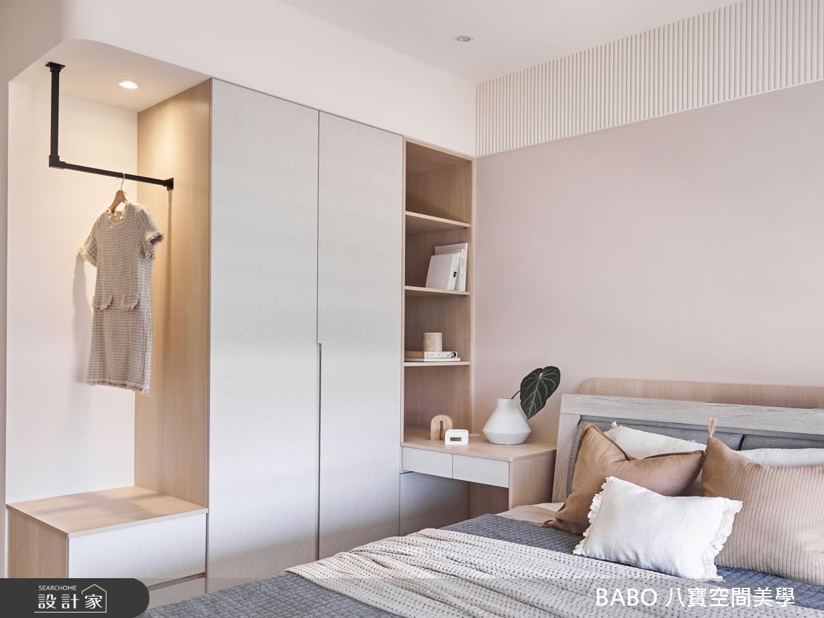 21坪新成屋(5年以下)＿北歐風臥室案例圖片＿八寶空間美學＿八寶_新森活_北歐小清新之20