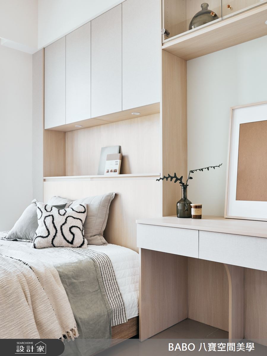 21坪新成屋(5年以下)＿北歐風客房案例圖片＿八寶空間美學＿八寶_新森活_北歐小清新之24