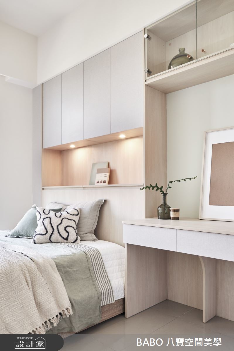 21坪新成屋(5年以下)＿北歐風客房案例圖片＿八寶空間美學＿八寶_新森活_北歐小清新之25