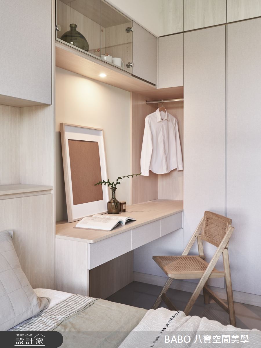 21坪新成屋(5年以下)＿北歐風客房案例圖片＿八寶空間美學＿八寶_新森活_北歐小清新之23