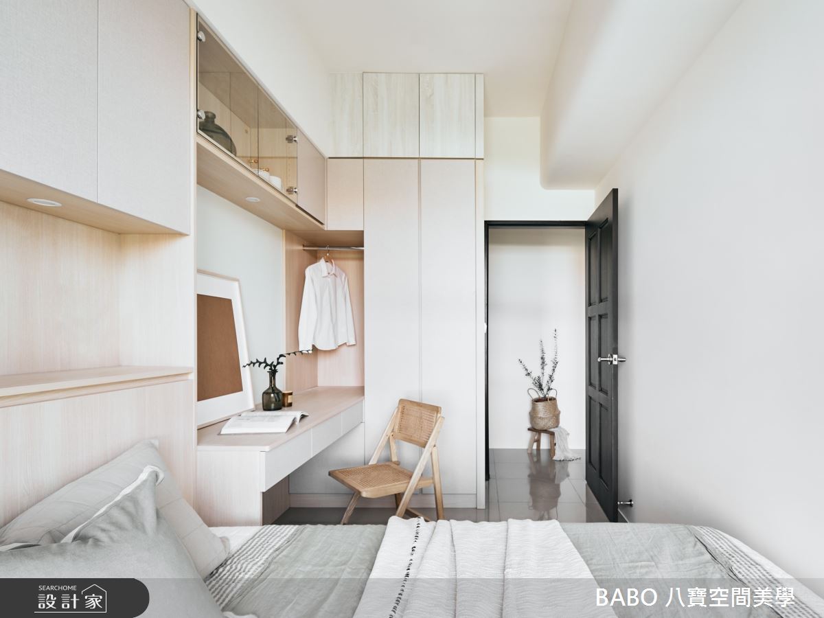 21坪新成屋(5年以下)＿北歐風客房案例圖片＿八寶空間美學＿八寶_新森活_北歐小清新之22