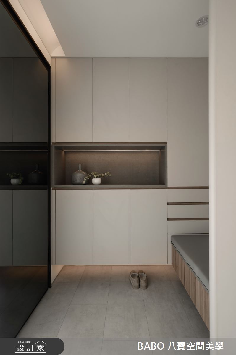 15坪新成屋(5年以下)＿現代風玄關案例圖片＿八寶空間美學＿八寶_N°8之1