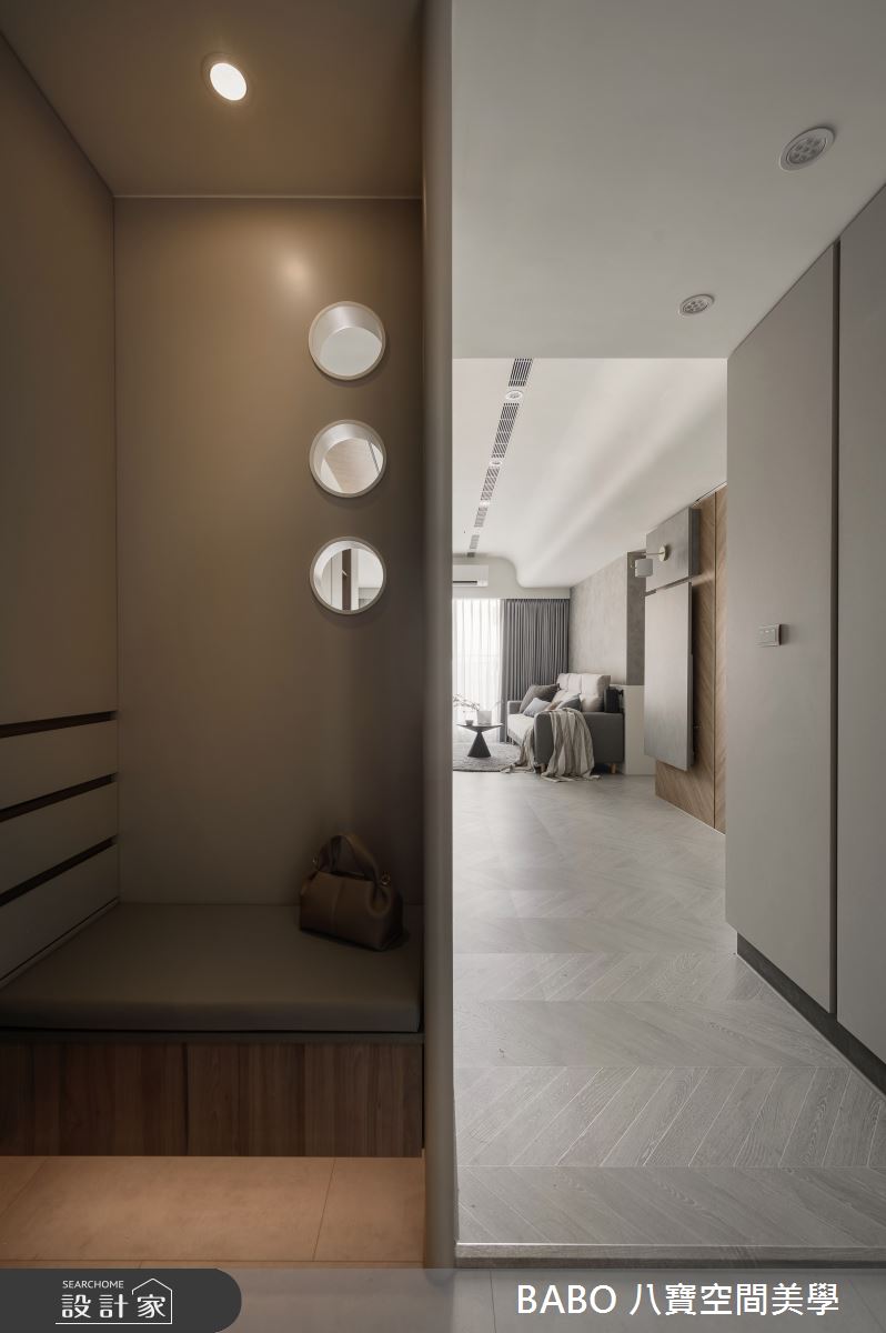 15坪新成屋(5年以下)＿現代風玄關案例圖片＿八寶空間美學＿八寶_N°8之2