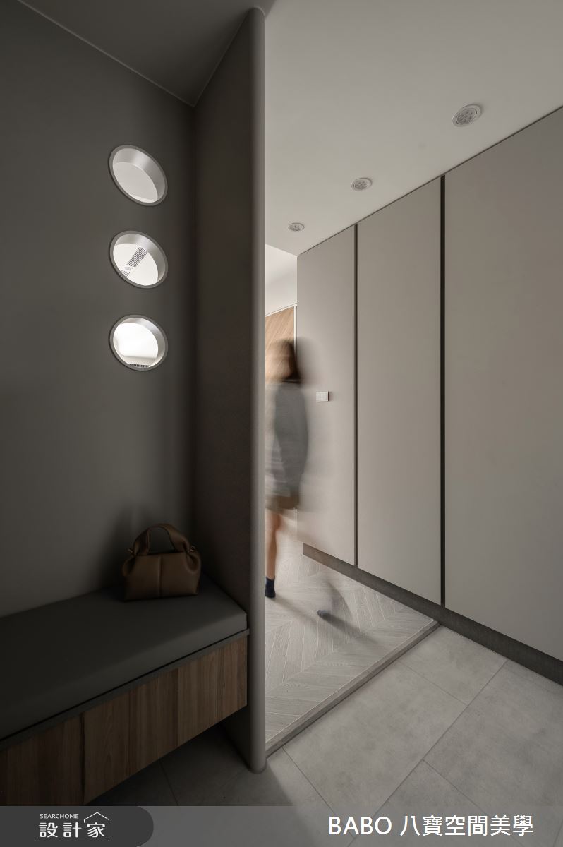 15坪新成屋(5年以下)＿現代風玄關案例圖片＿八寶空間美學＿八寶_N°8之3