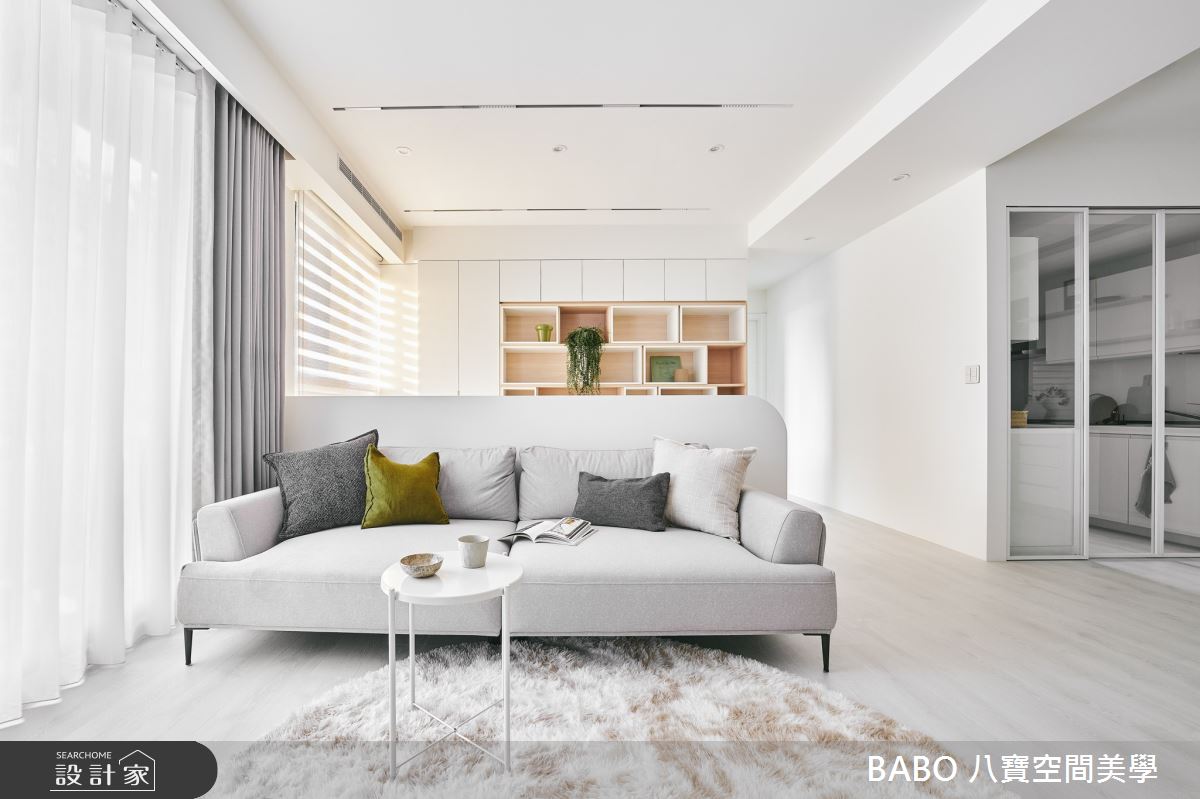 18坪中古屋(5~15年)＿簡約風客廳案例圖片＿八寶空間美學＿八寶_蒲公英的約定之7