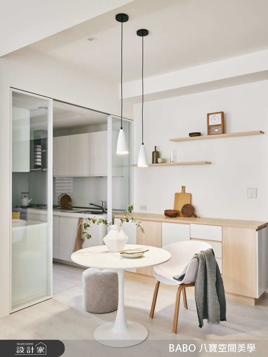 18坪中古屋(5~15年)＿簡約風餐廳廚房案例圖片＿八寶空間美學＿八寶_蒲公英的約定之13