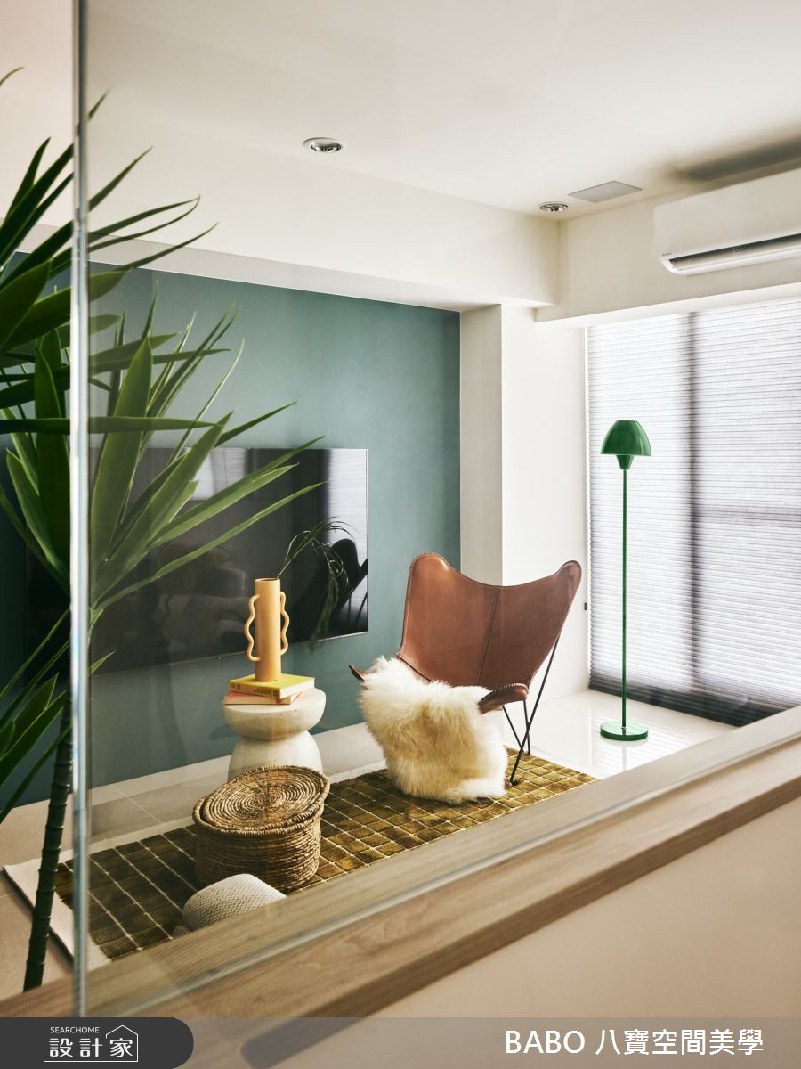 24坪新成屋(5年以下)＿混搭風客廳案例圖片＿八寶空間美學＿八寶_綠嶼之8
