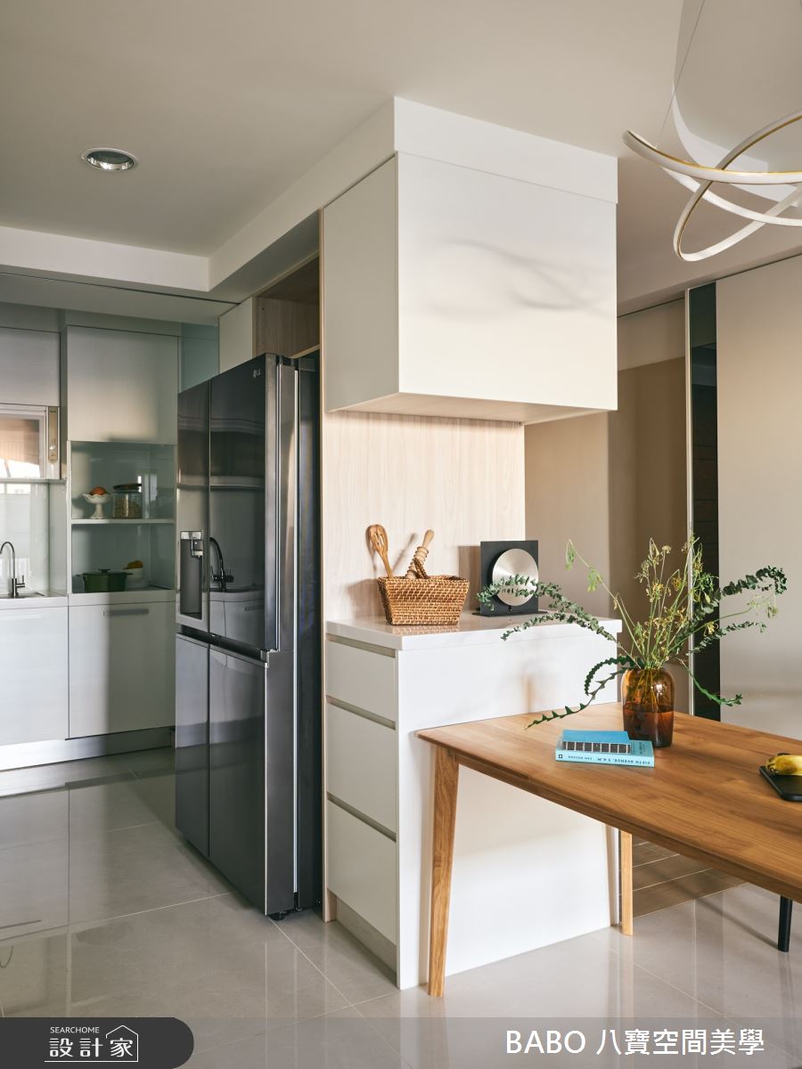 24坪新成屋(5年以下)＿混搭風餐廳廚房案例圖片＿八寶空間美學＿八寶_綠嶼之12