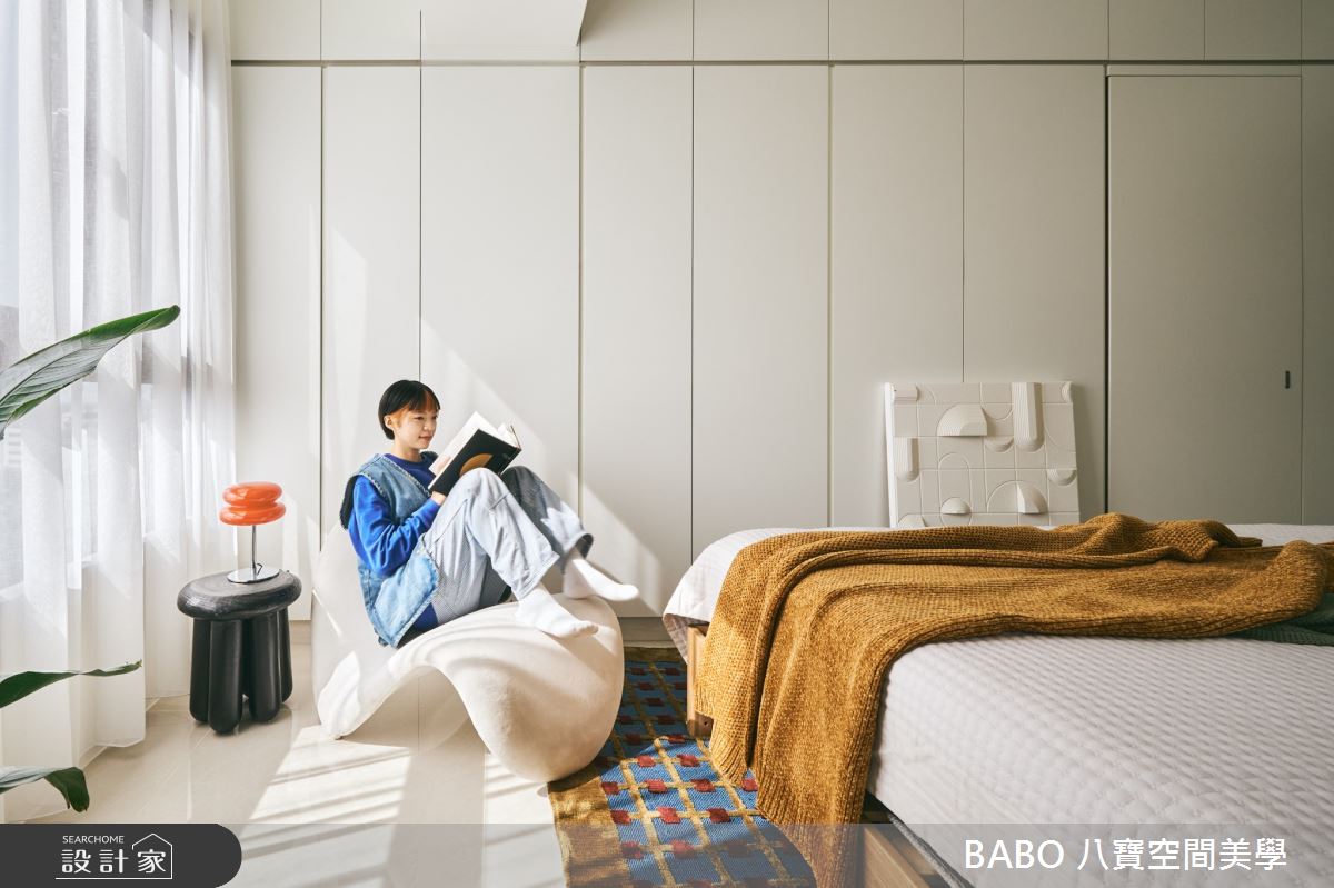 24坪新成屋(5年以下)＿混搭風臥室案例圖片＿八寶空間美學＿八寶_綠嶼之16