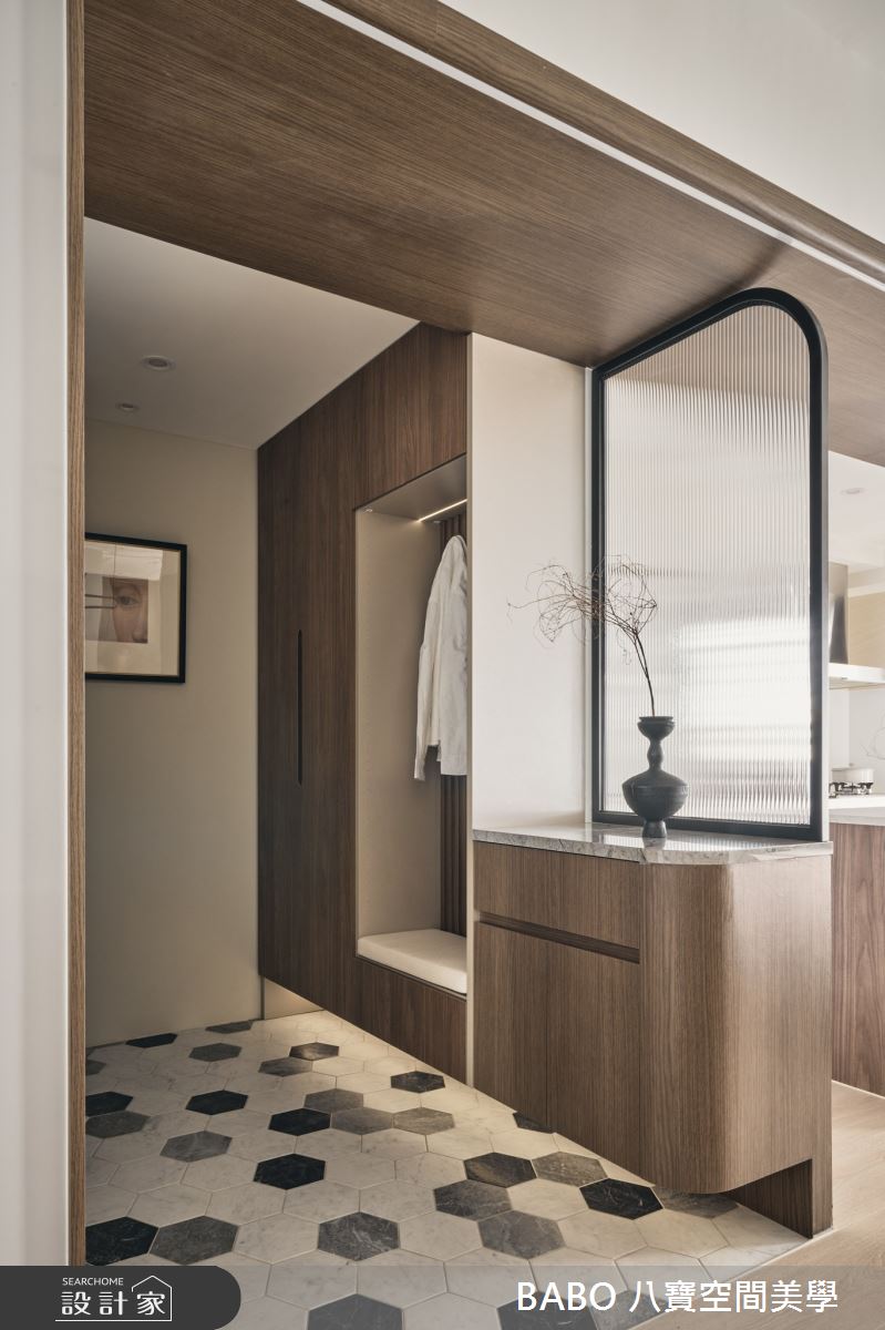 23坪中古屋(5~15年)＿現代風玄關案例圖片＿八寶空間美學＿八寶_格緻之1