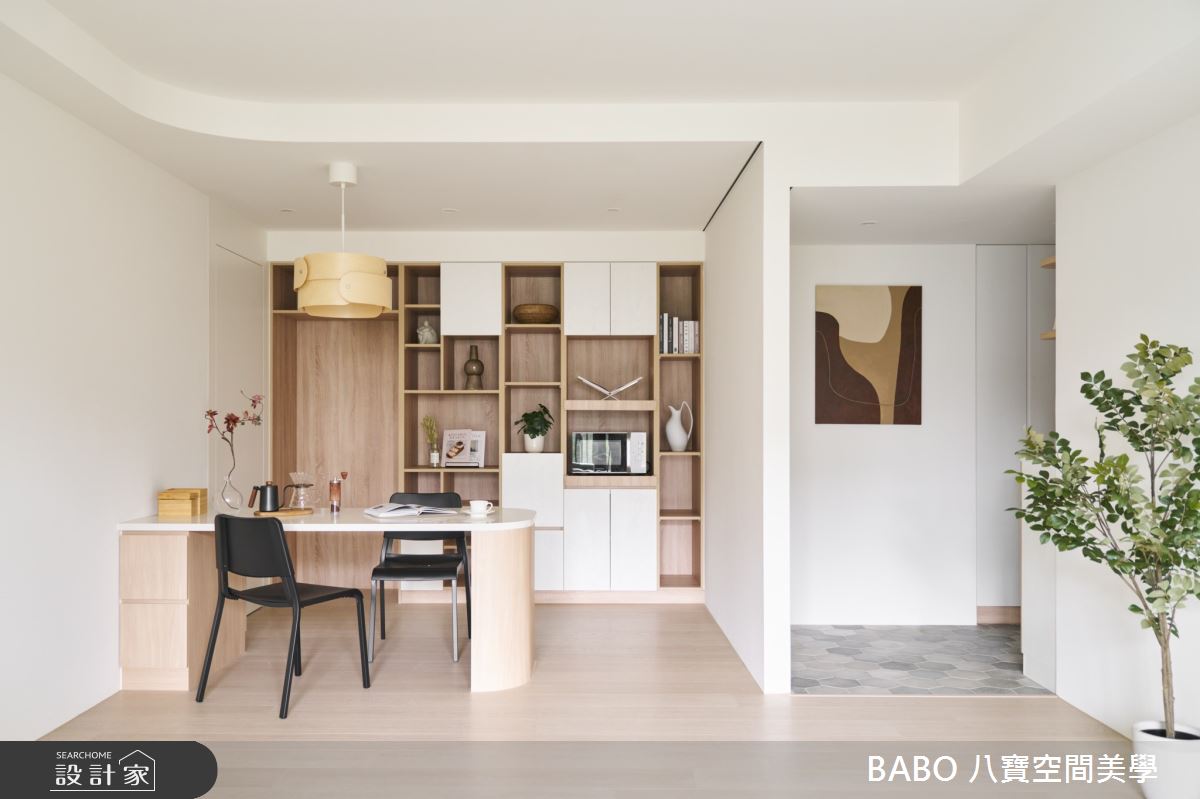 預售屋＿北歐風玄關餐廳案例圖片＿八寶空間美學＿八寶_沐寓之1