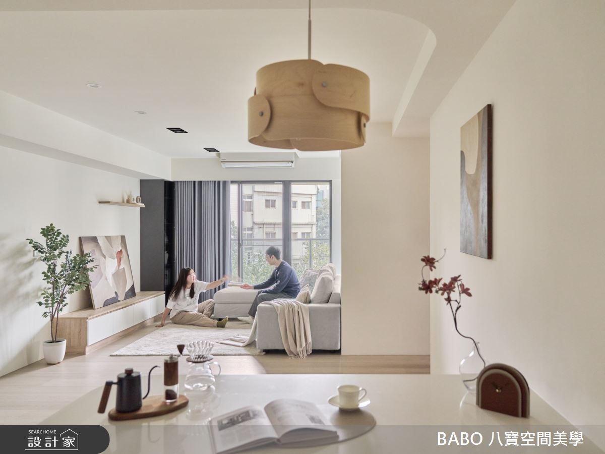 預售屋＿北歐風客廳餐廳案例圖片＿八寶空間美學＿八寶_沐寓之6