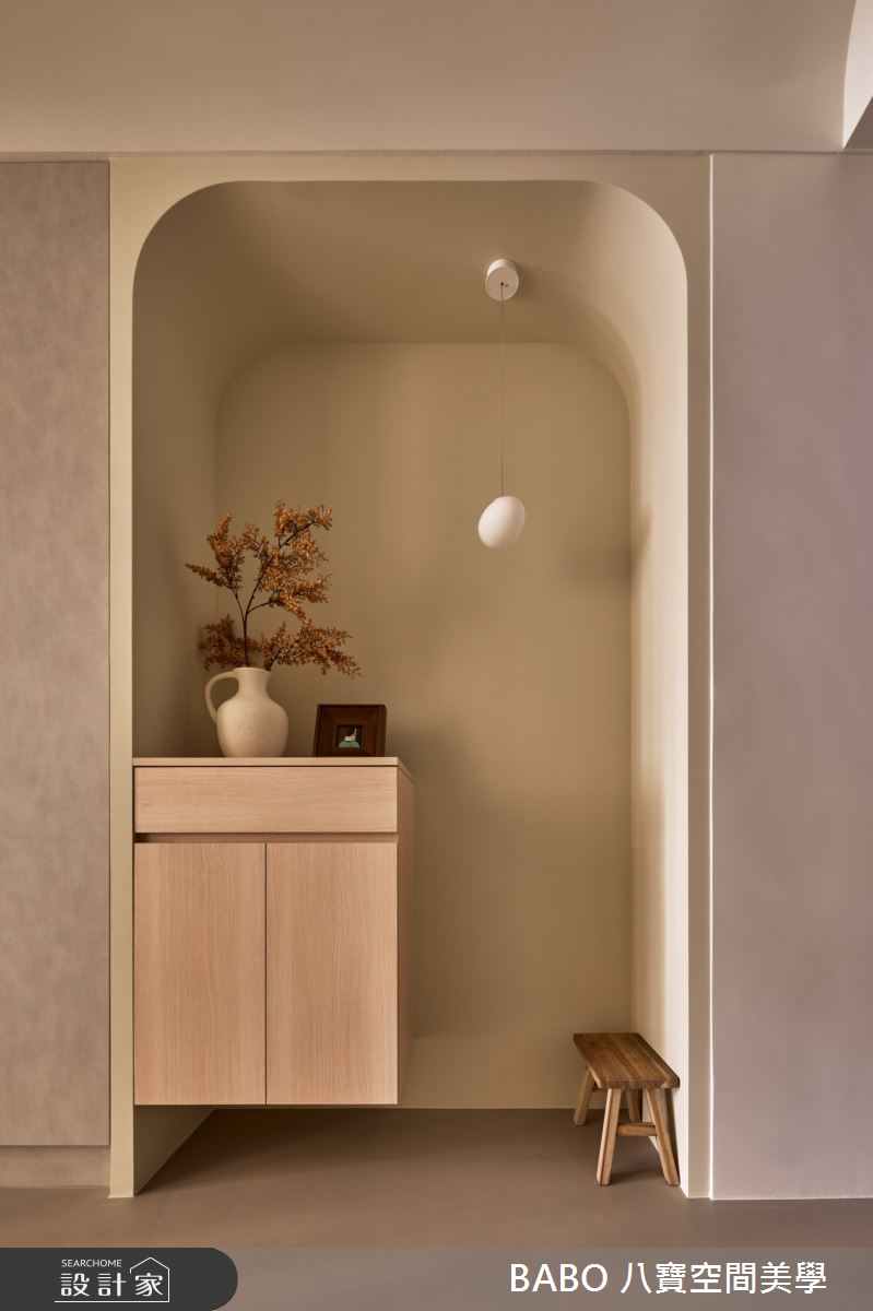 22坪新成屋(5年以下)＿日式禪風玄關案例圖片＿八寶空間美學＿八寶_淨.靜之6