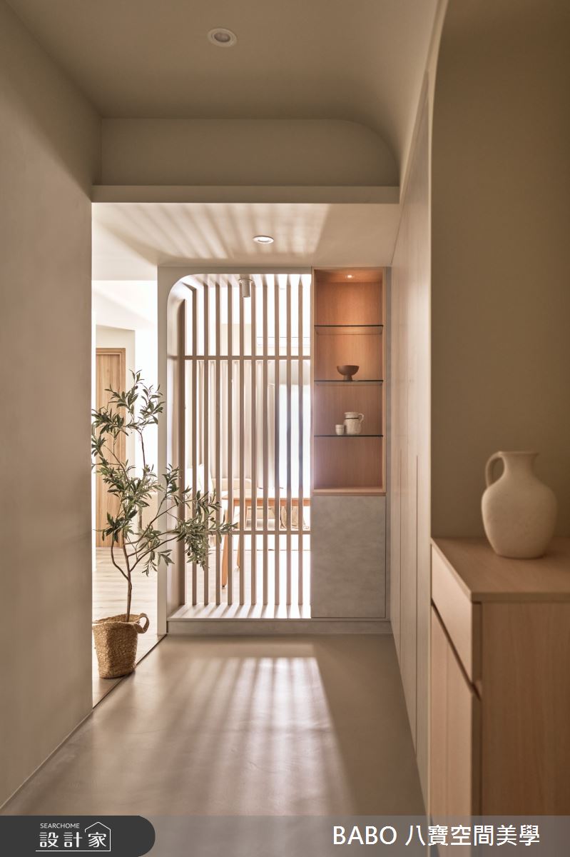 22坪新成屋(5年以下)＿日式禪風玄關案例圖片＿八寶空間美學＿八寶_淨.靜之4