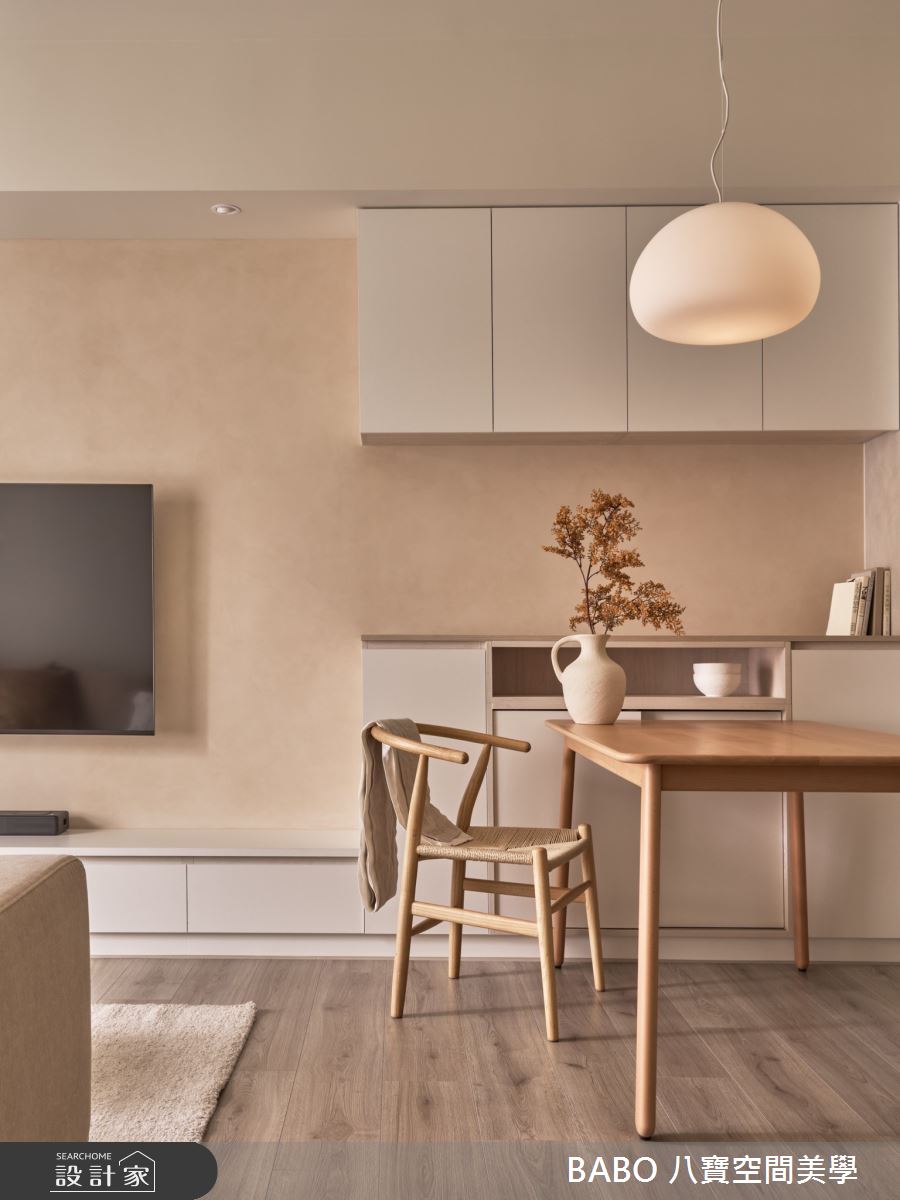 22坪新成屋(5年以下)＿日式禪風客廳餐廳案例圖片＿八寶空間美學＿八寶_淨.靜之8