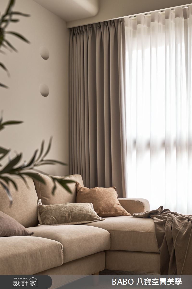 22坪新成屋(5年以下)＿日式禪風客廳案例圖片＿八寶空間美學＿八寶_淨.靜之11