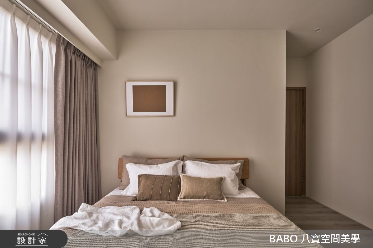 22坪新成屋(5年以下)＿日式禪風臥室案例圖片＿八寶空間美學＿八寶_淨.靜之13