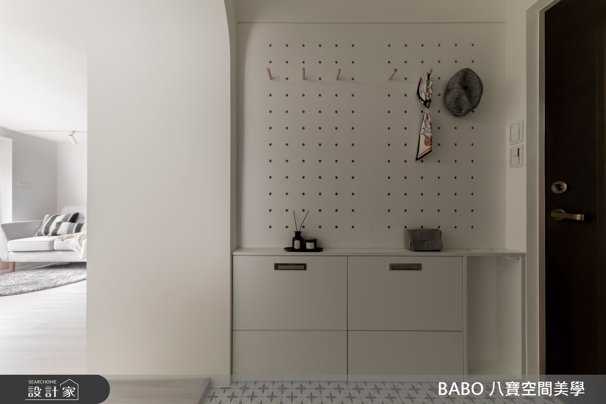9坪老屋(16~30年)＿日式無印風玄關案例圖片＿八寶空間美學＿八寶_小滿之3